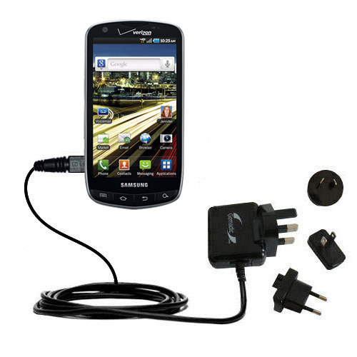 International Wall Charger compatible with the Samsung Droid Charge
