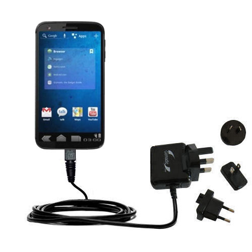International Wall Charger compatible with the Samsung DROID Prime