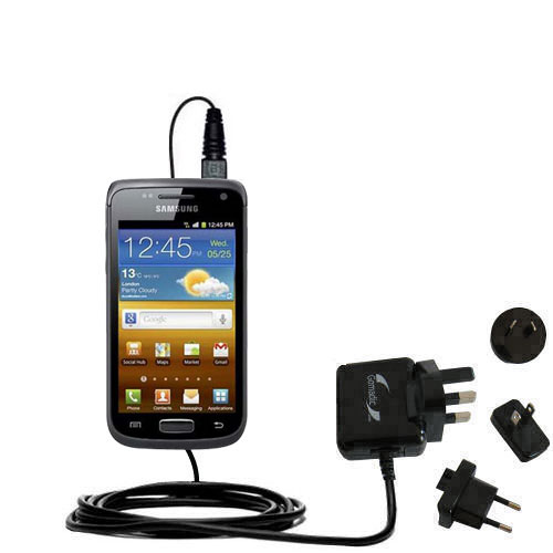 International Wall Charger compatible with the Samsung Exhibit II 4G