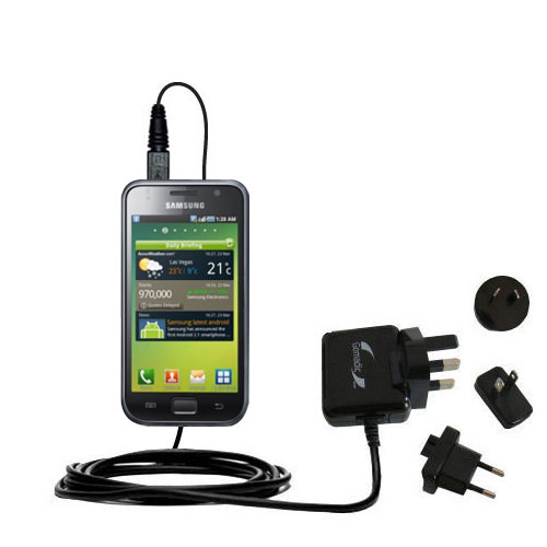 International Wall Charger compatible with the Samsung Fascinate