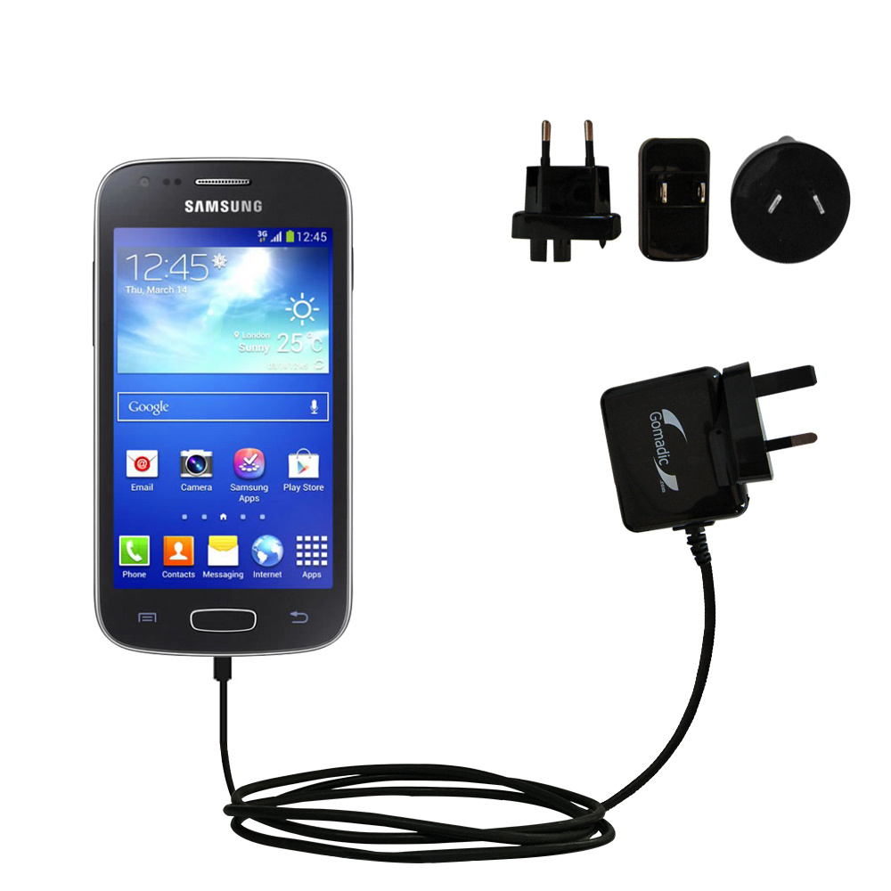 International Wall Charger compatible with the Samsung Galaxy Ace 3