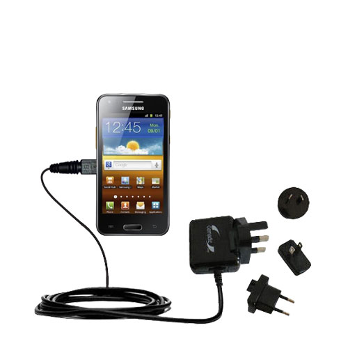 International Wall Charger compatible with the Samsung Galaxy Beam / I8530