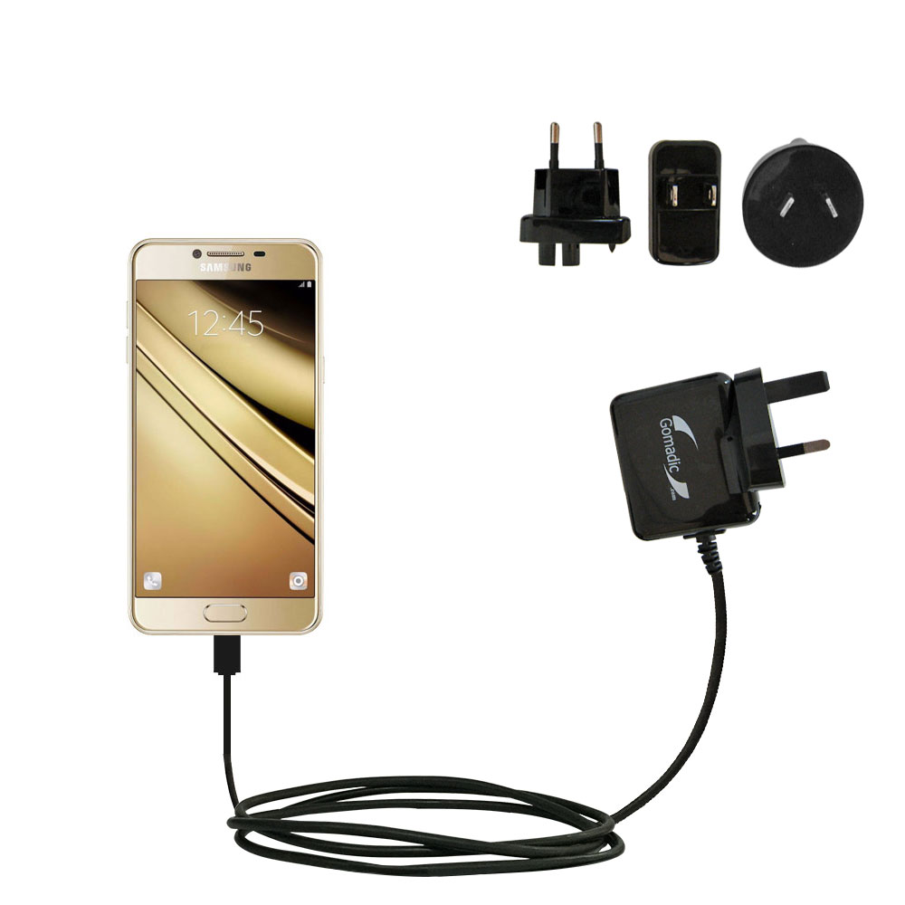 International Wall Charger compatible with the Samsung Galaxy C5