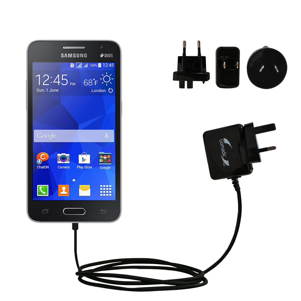 International Wall Charger compatible with the Samsung Galaxy Core