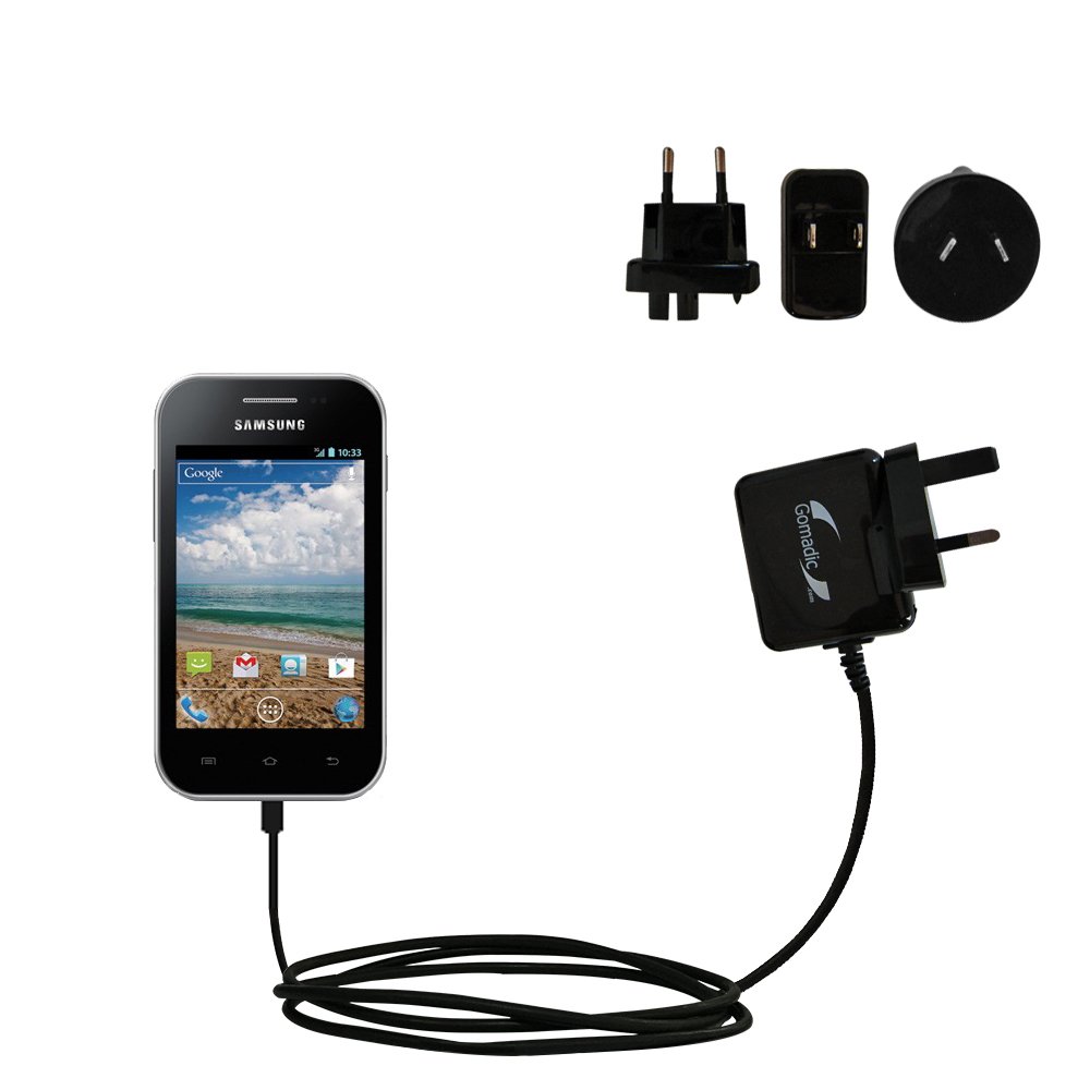 International Wall Charger compatible with the Samsung Galaxy Discover