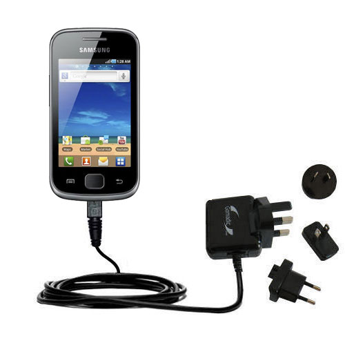 International Wall Charger compatible with the Samsung Galaxy Gio