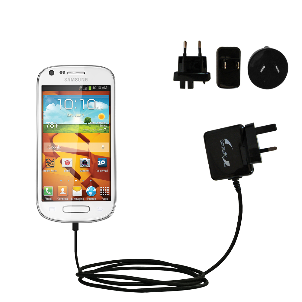 International Wall Charger compatible with the Samsung Galaxy Prevail 2