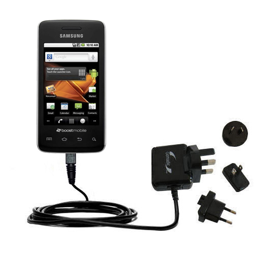 International Wall Charger compatible with the Samsung Galaxy Prevail
