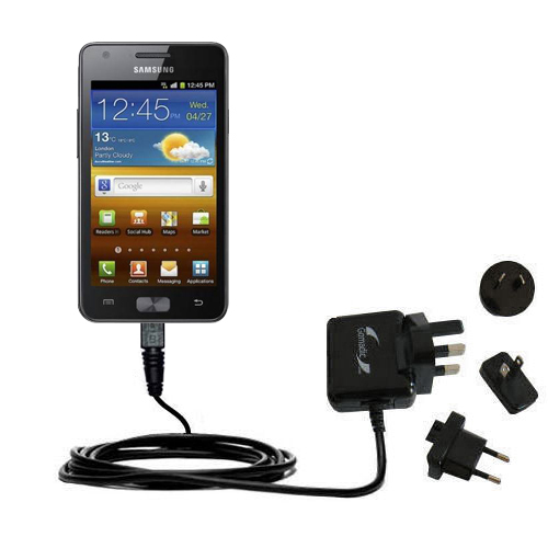 International Wall Charger compatible with the Samsung Galaxy R
