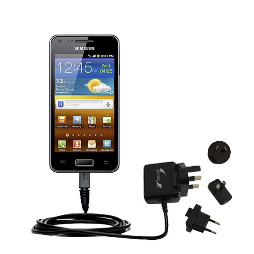 International Wall Charger compatible with the Samsung Galaxy S Advance