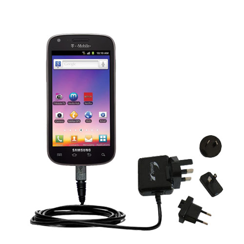 International Wall Charger compatible with the Samsung Galaxy S Blaze / SGH-T769
