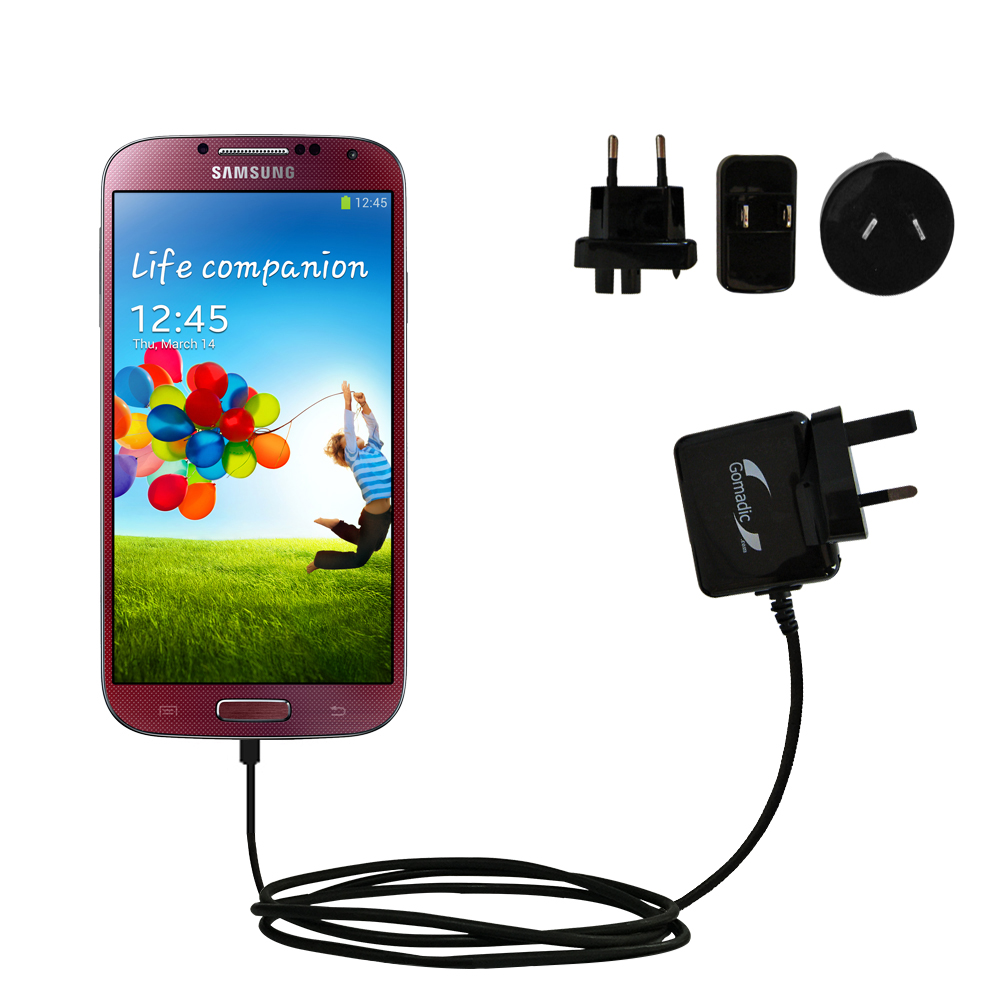 International Wall Charger compatible with the Samsung Galaxy S4