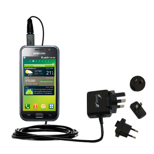 International Wall Charger compatible with the Samsung GT-I9000