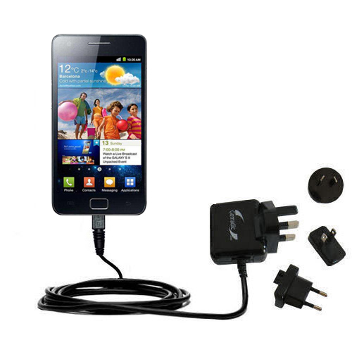International Wall Charger compatible with the Samsung GT-I9103