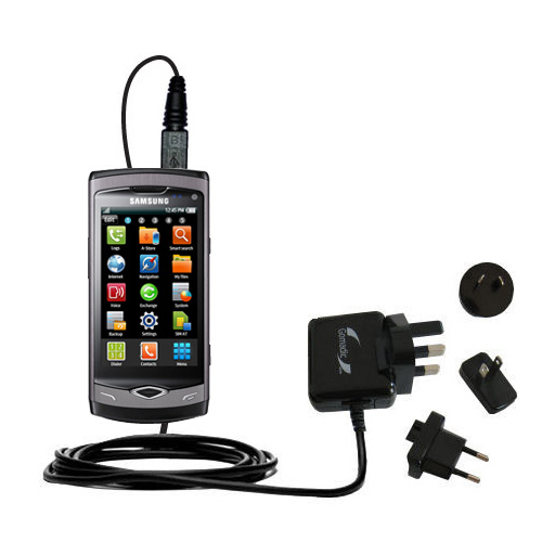 International Wall Charger compatible with the Samsung GT-S8500