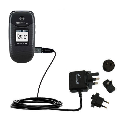 International Wall Charger compatible with the Samsung Gusto 1 / 2