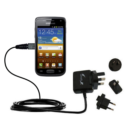 International Wall Charger compatible with the Samsung I8150