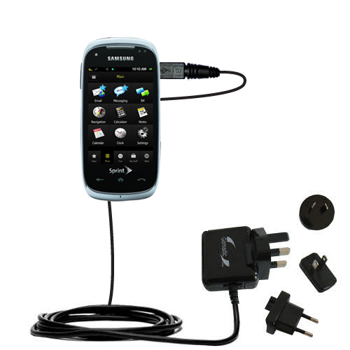 International Wall Charger compatible with the Samsung Instinct HD SPH-M850