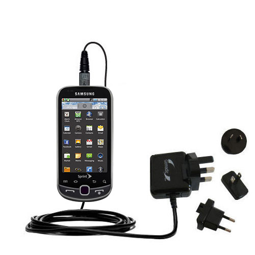 International Wall Charger compatible with the Samsung Intercept