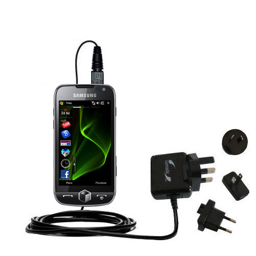 International Wall Charger compatible with the Samsung Omnia 7