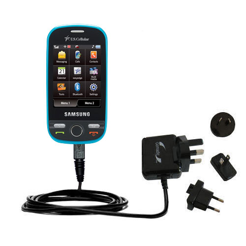 International Wall Charger compatible with the Samsung SCH-R630
