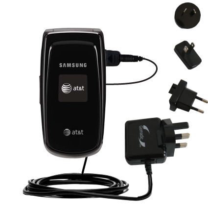 International Wall Charger compatible with the Samsung SGH-A117