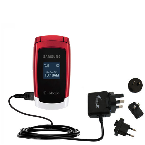 International Wall Charger compatible with the Samsung SGH-T219