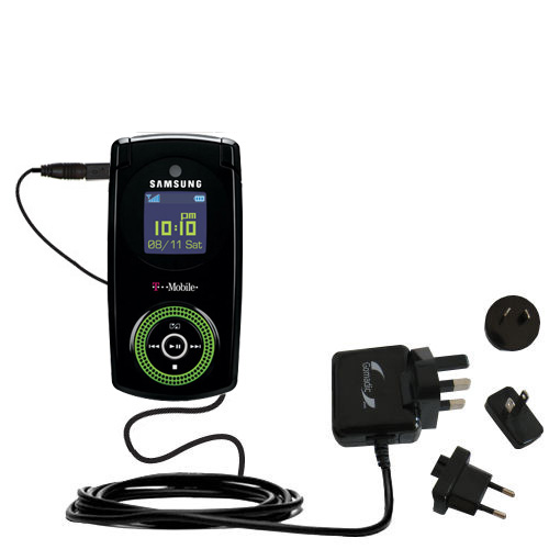 International Wall Charger compatible with the Samsung SGH-T539