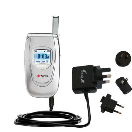 International Wall Charger compatible with the Samsung SPH-A620