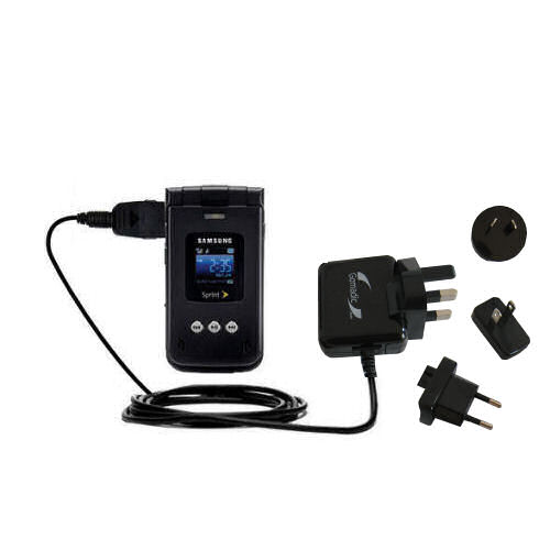 International Wall Charger compatible with the Samsung SPH-A900 / MM-A900 Blade