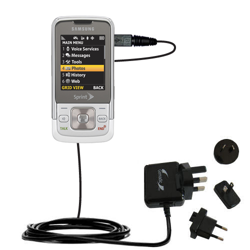 International Wall Charger compatible with the Samsung SPH-M330