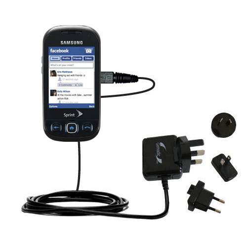 International Wall Charger compatible with the Samsung SPH-M350