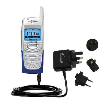 International Wall Charger compatible with the Samsung SPH-N240