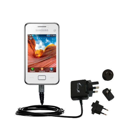 International Wall Charger compatible with the Samsung Star 3 DUOS