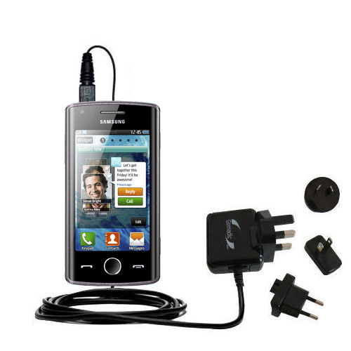 International Wall Charger compatible with the Samsung Wave 578