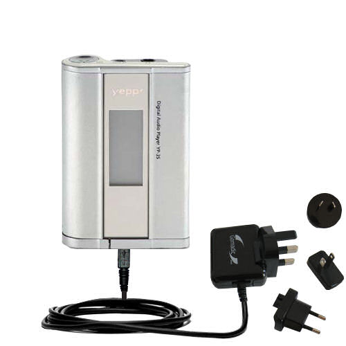 International Wall Charger compatible with the Samsung Yepp YP-35H