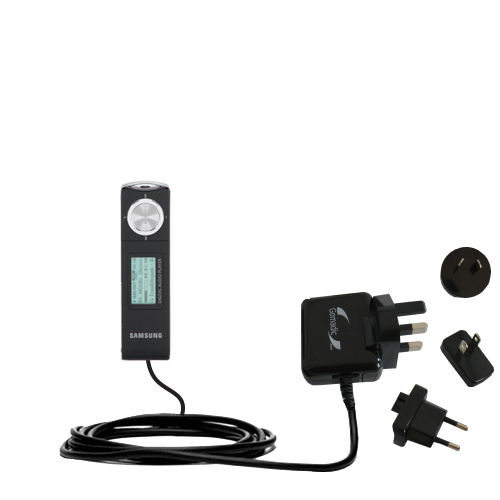 International Wall Charger compatible with the Samsung YP-U1Q