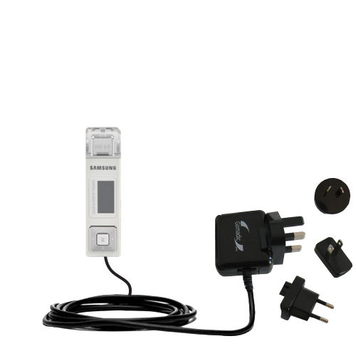 International Wall Charger compatible with the Samsung YP-U1ZW