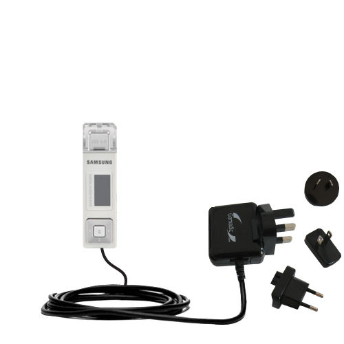 International Wall Charger compatible with the Samsung YP-U2JZW