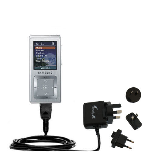 International Wall Charger compatible with the Samsung YP-Z5