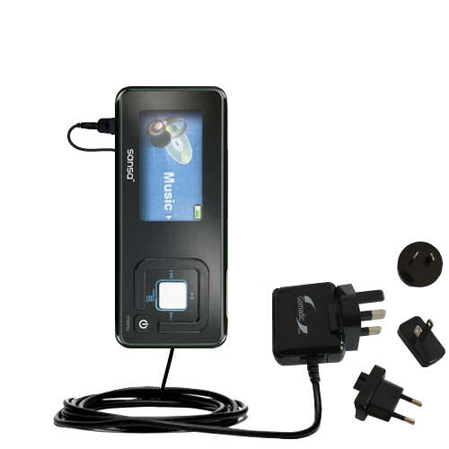 International Wall Charger compatible with the Sandisk Sansa c240