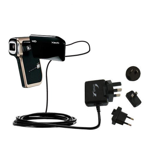 International Wall Charger compatible with the Sanyo Camcorder VPC-HD800