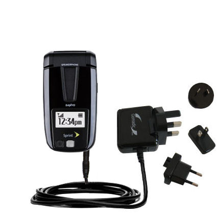 International Wall Charger compatible with the Sanyo SCP-3200