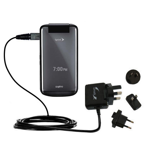 International Wall Charger compatible with the Sanyo SCP-3810