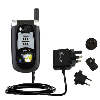 International Wall Charger compatible with the Sanyo SCP-8400
