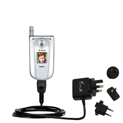 International Wall Charger compatible with the Sanyo SCP-8100 / SCP 8100