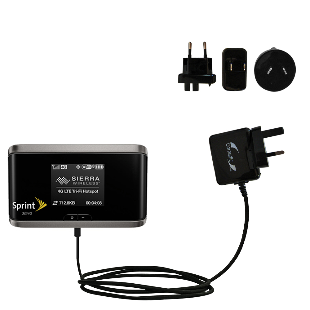 International Wall Charger compatible with the Sierra Wireless 4G LTE Tri-Fi Hotspot