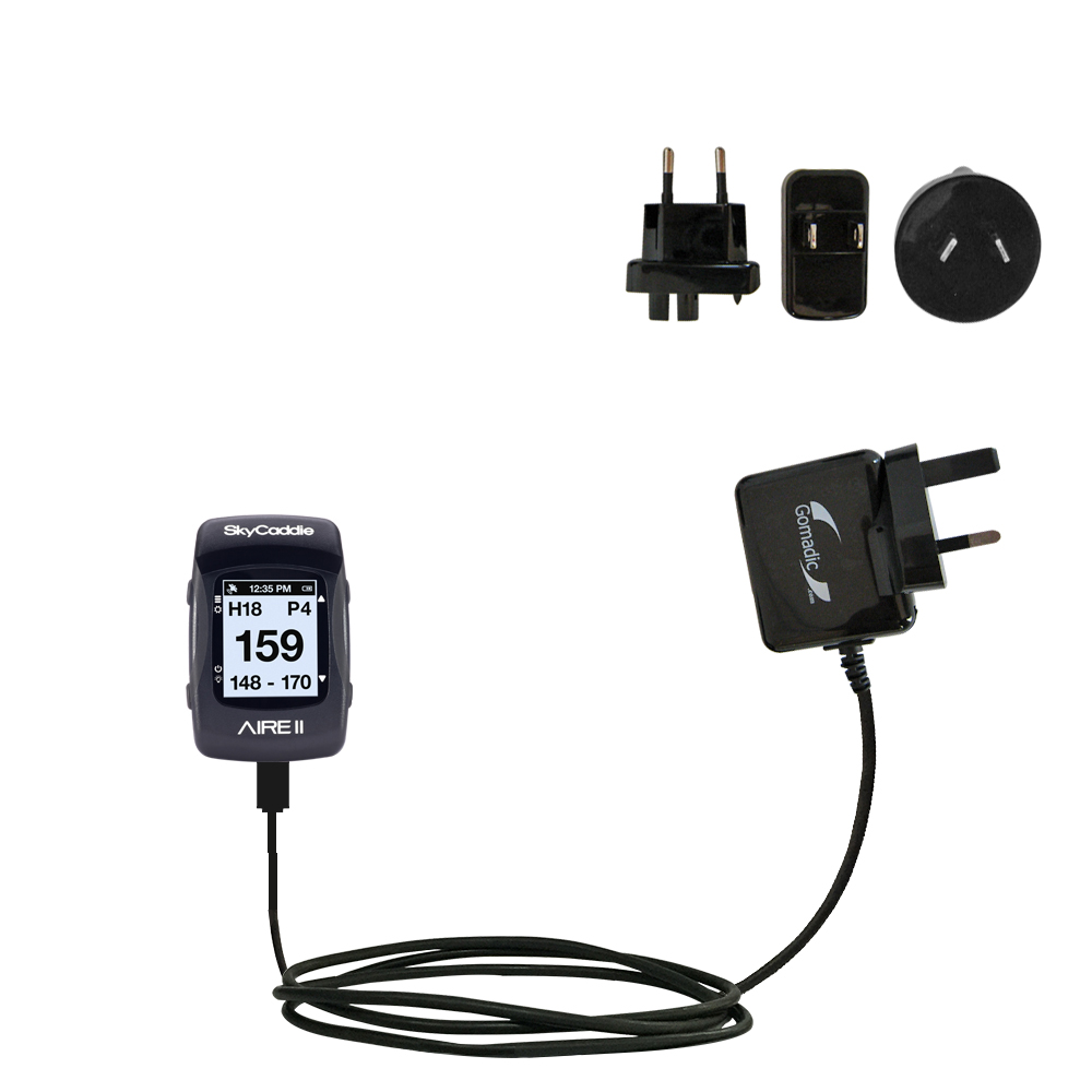 International Wall Charger compatible with the SkyGolf SkyCaddie AIRE / AIRE II