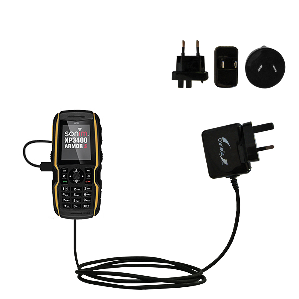International Wall Charger compatible with the Sonim  Armor XP3400