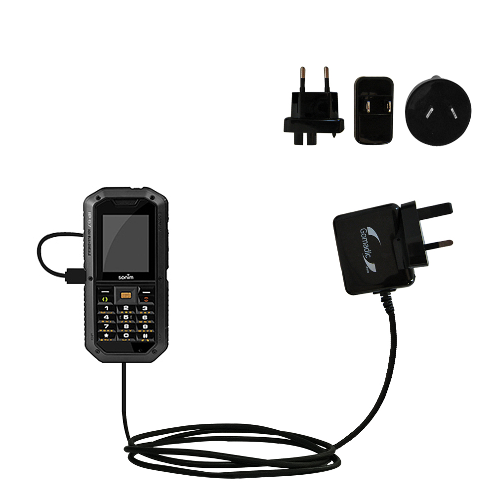 International Wall Charger compatible with the Sonim XP2 10 Spirit